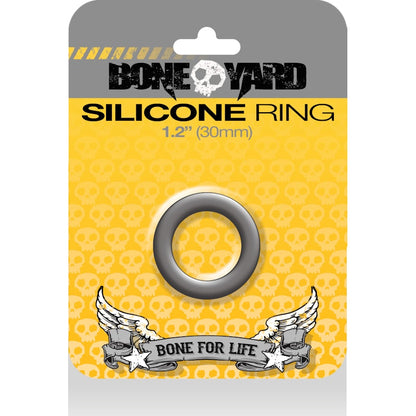 Boneyard Silicone Cock Ring 30mm Grey