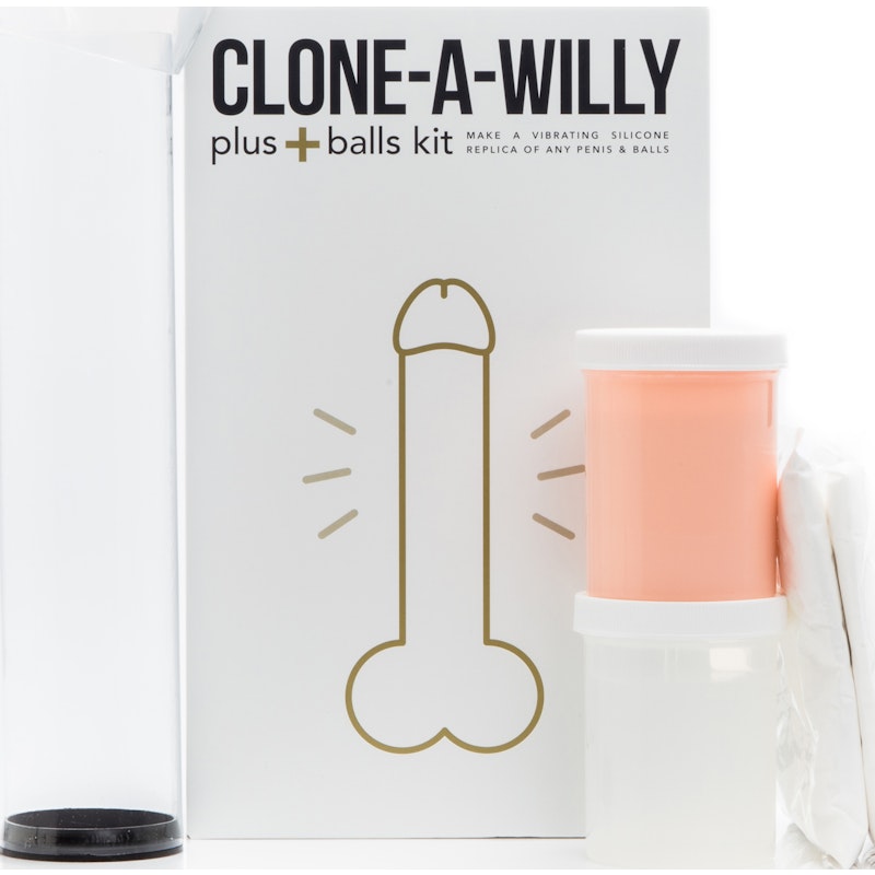 Clone a Willy Plus Balls Kit Light Skin Tone Flesh