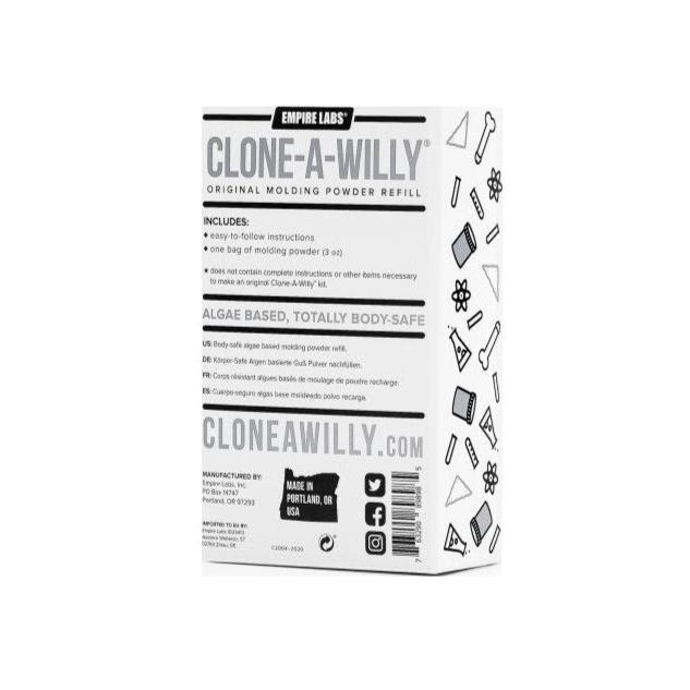 Clone A Willy Kit Molding Powder Refill 3oz Box