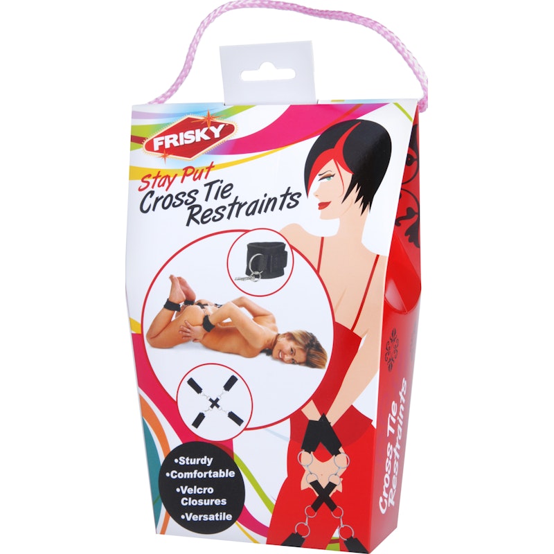 Stay Put Cross Tie Restraints Black