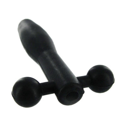 Silicone Cum-Thru Barbell Penis Sound Plug Master Series