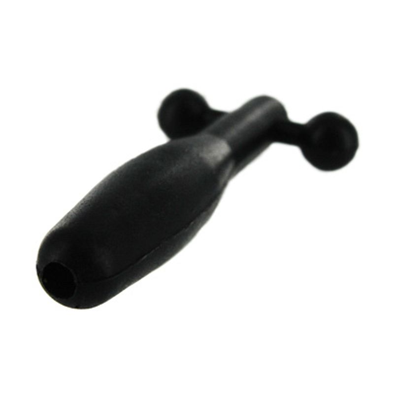 Silicone Cum-Thru Barbell Penis Sound Plug Master Series