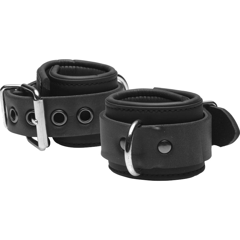 Serve Neoprene Buckle Cuffs Black