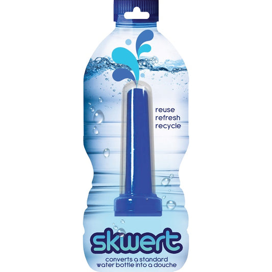 Skwert 1 Pc Water Bottle Douche Blue