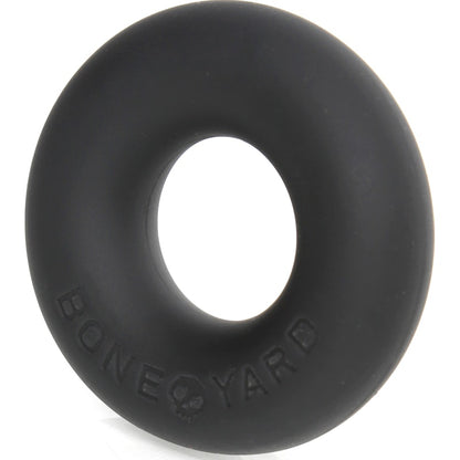 Ultimate Silicone Cock Ring Black Black