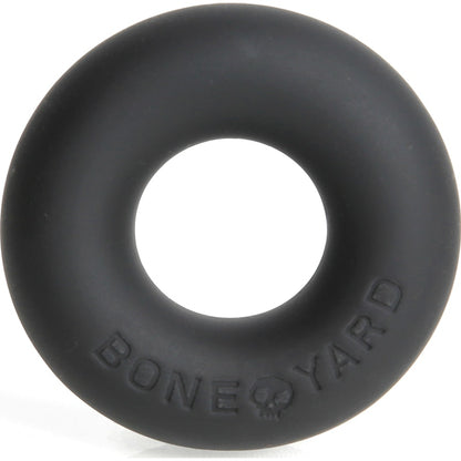 Ultimate Silicone Cock Ring Black Black