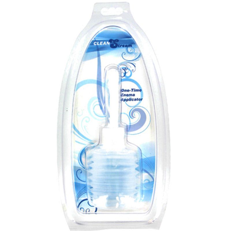 CleanStream Disposable Anal Douche 150ml in its one-time applicator retail pack