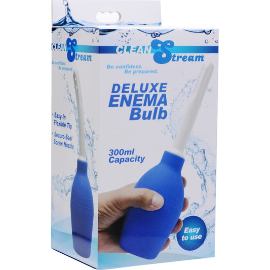 Deluxe Enema Bulb Blue Blue