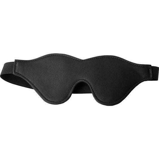 Black Fleece Lined Blindfold Black