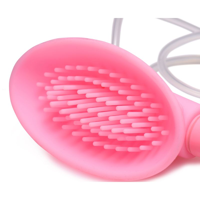 Silicone Vibrating Pussy Cup Pink