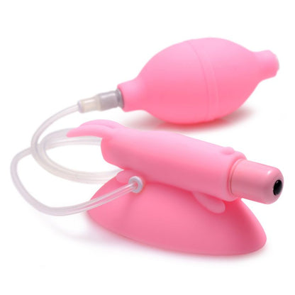 Silicone Vibrating Pussy Cup Pink