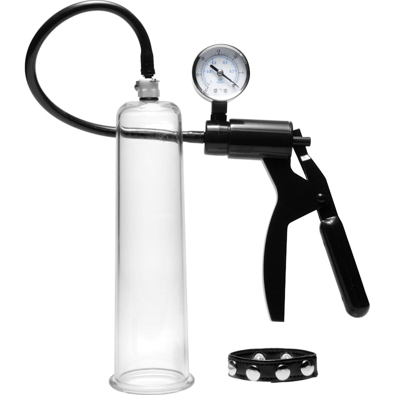 Premium Penis Pumping Kit (Advanced Size) Clear