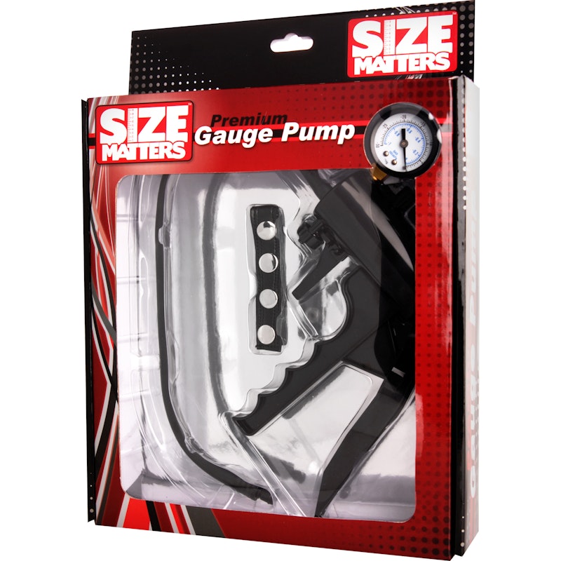 Premium Gauge Pump Black