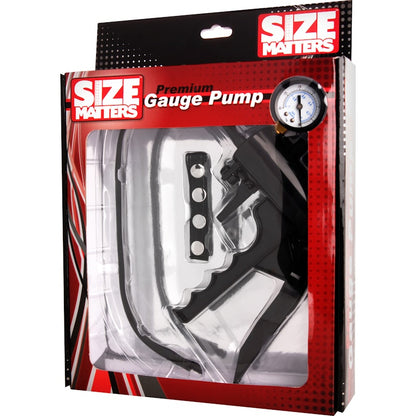 Premium Gauge Pump Black