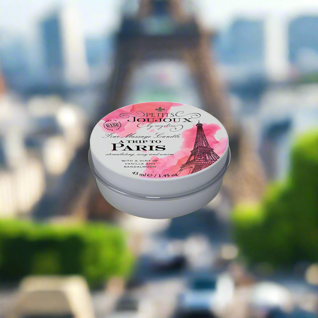 Paris Petits JouJoux Massage Candle – A Journey to the City of Love