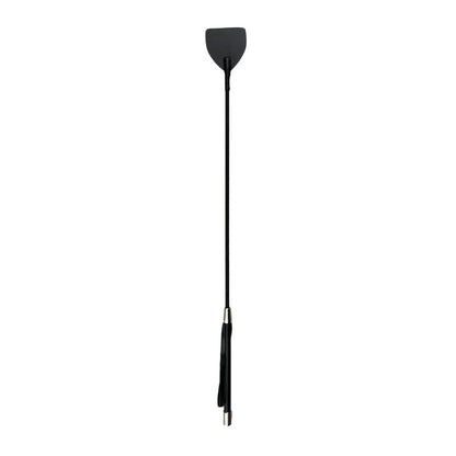 Wide Crop Whip Flogger Black