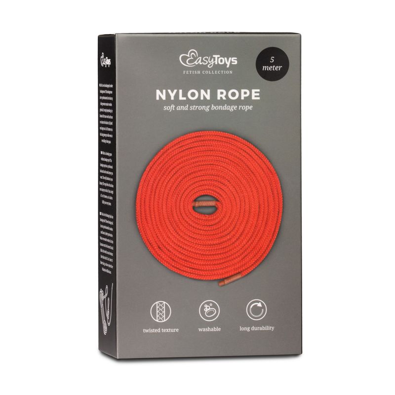 Bondage Rope 5m Fetish Collection Red