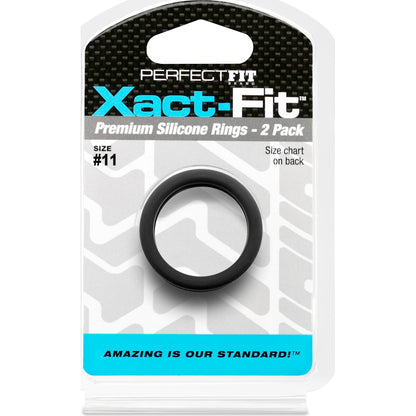 Xact-Fit #11 1.1in 2 Pk Black