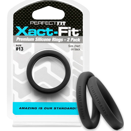 Xact-Fit #13 1.3in 2 Pk Black