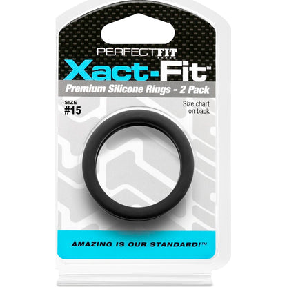 Xact-Fit #15 1.5in 2 Pk Black