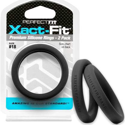 Xact-Fit #18 1.8in 2 Pk Black