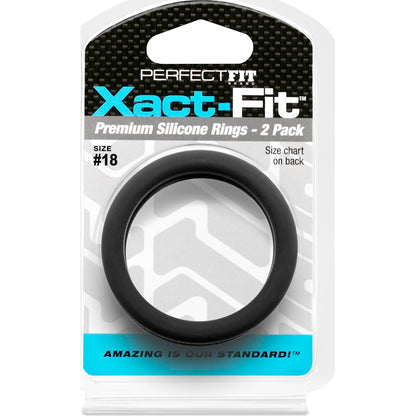 Xact-Fit #18 1.8in 2 Pk Black