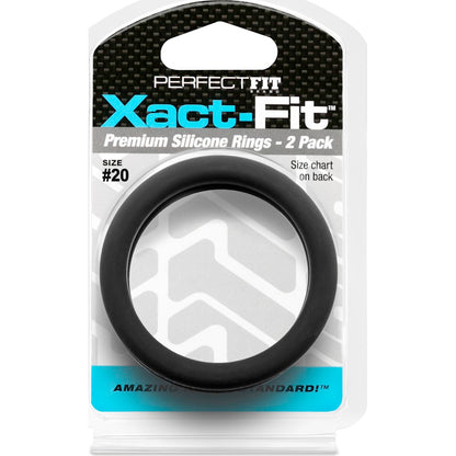 Xact-Fit #20 2in 2 Pk Black