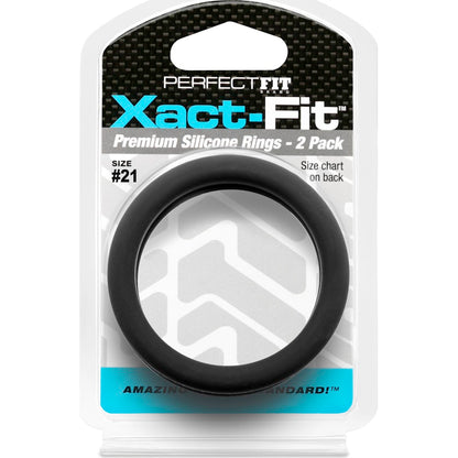 Xact-Fit #21 2.1in 2 Pk Black