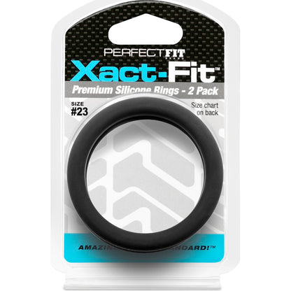 Xact-Fit #23 2.3in 2 Pk Black