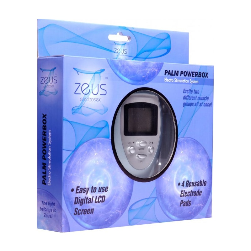 Zeus Electrosex Palm Powerbox White