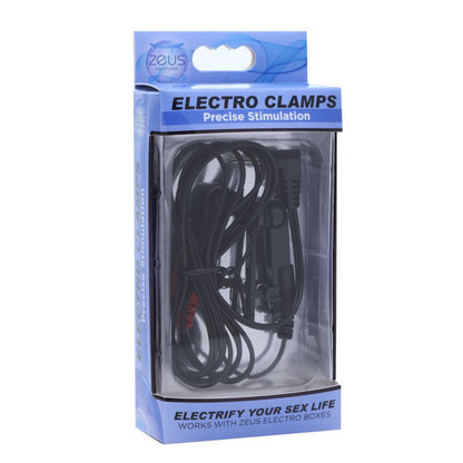 Zeus ElectroSex Clamps Black