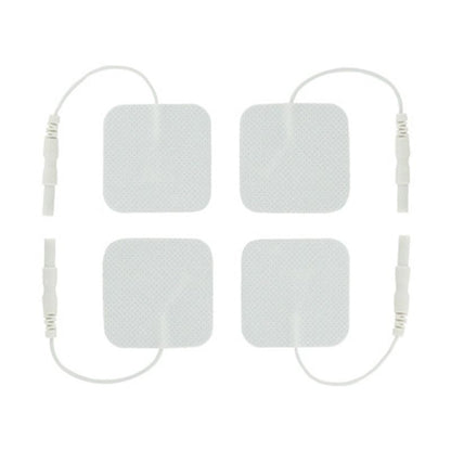 Zeus ElectroSex Pads 4 pk White