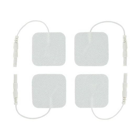 Zeus ElectroSex Pads 4 pk White