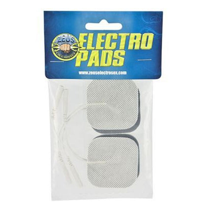 Zeus ElectroSex Pads 4 pk White