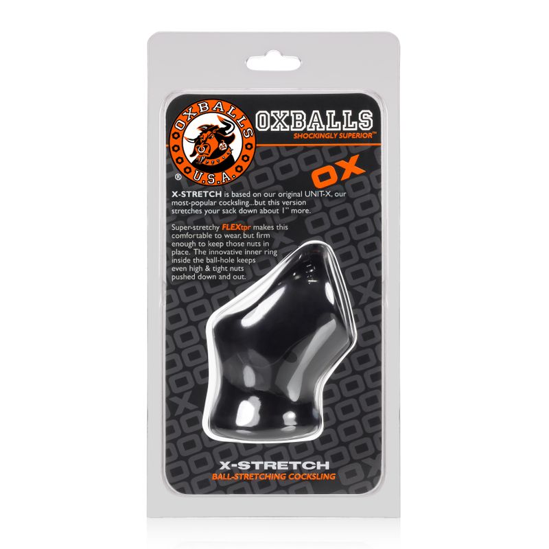 Unit X Stretch Cocksling OxBalls - Add More Squeeze to Your Sack