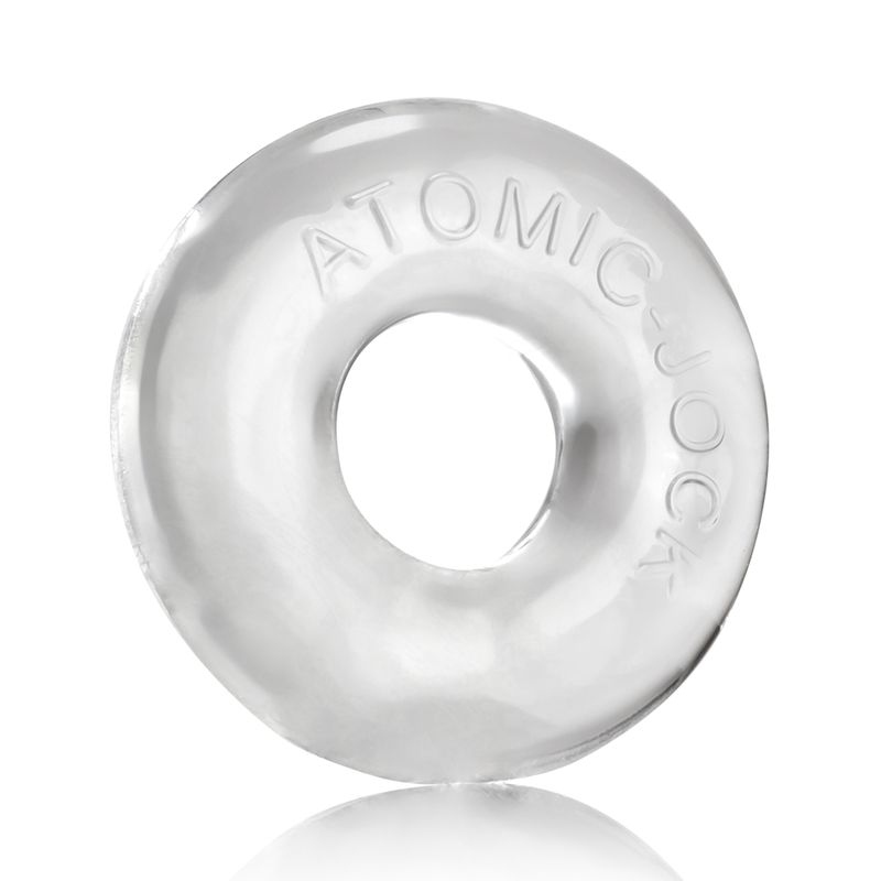 OxBalls Atomic Jock 2 Cockring Large Clear Silicone