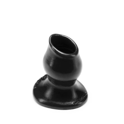 Pighole 1 Hollow Plug Small Black OxBalls