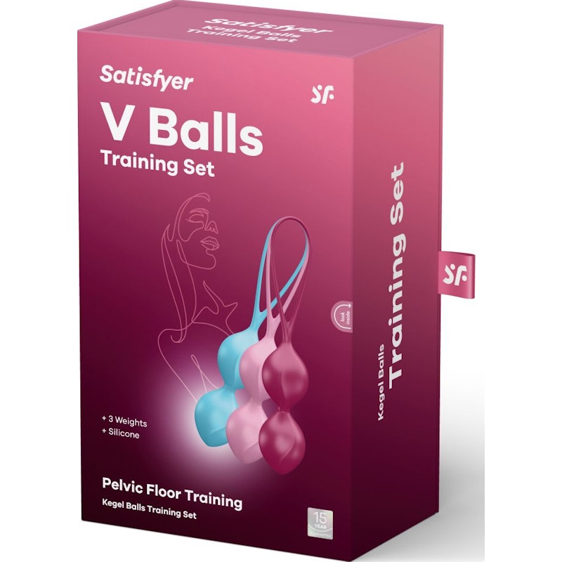 Satisfyer V Balls 3 Pc Mixed