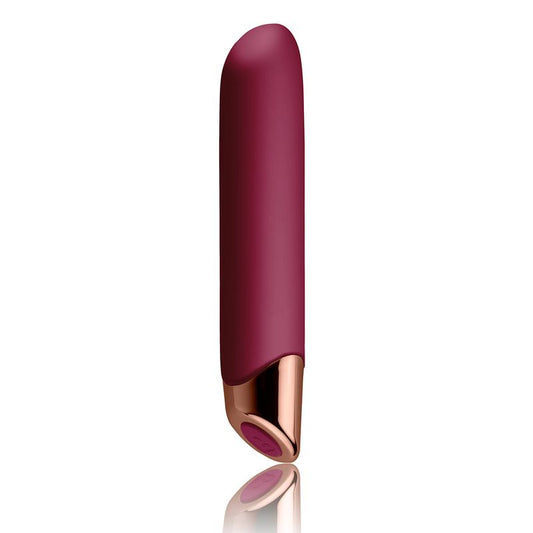 Chaiamo Rechargeable Vibrating Bullet Waterproof Burgundy