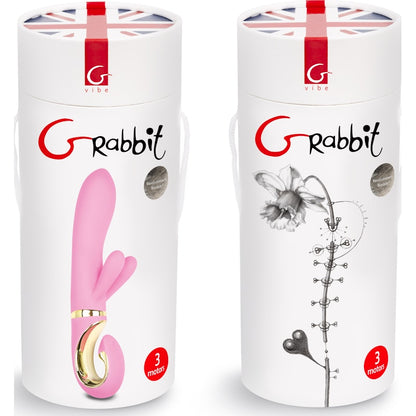 G-Spot Vibrator G-Rabbit from G Vibe Waterproof in Pink