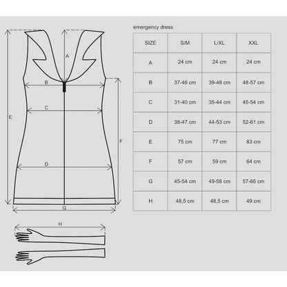 Emergency Dress And Stethoscope Small/Medium White