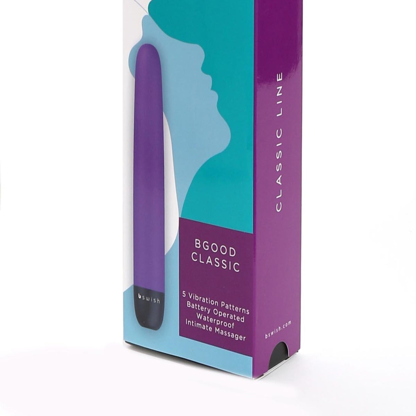 Bgood Classic Vibrator Purple by BSwish