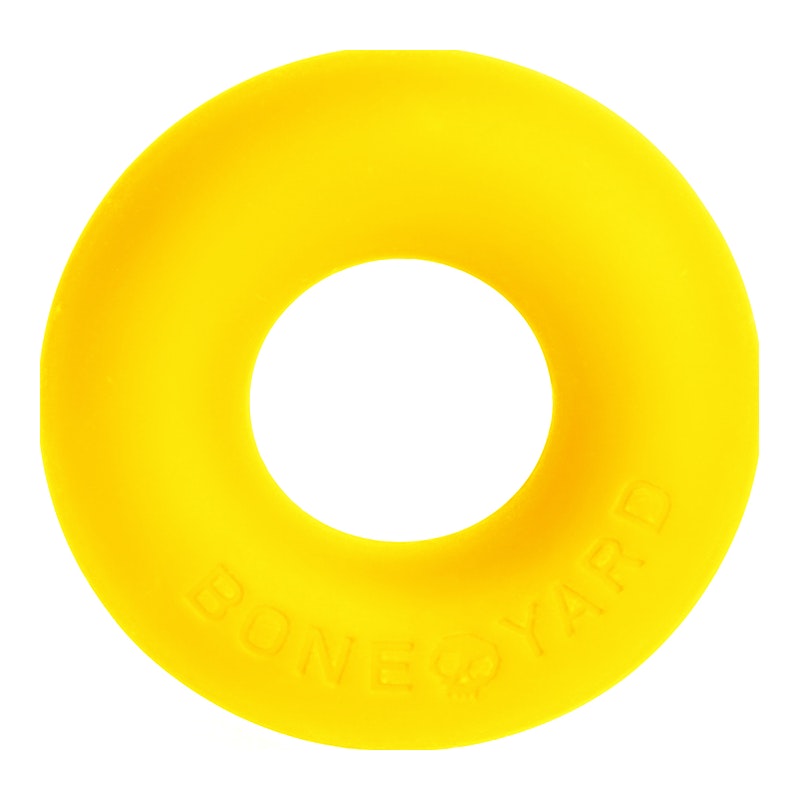 Ultimate Silicone Cock Ring Yellow Yellow