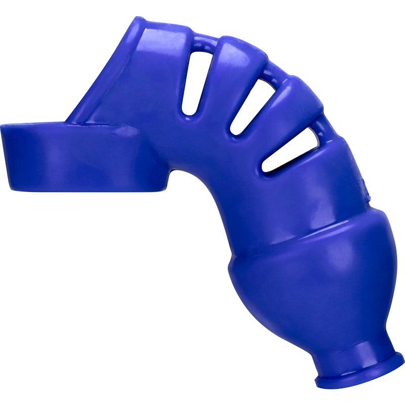 LOCKDOWN Cage Chastity by Hunkyjunk Cobalt Blue