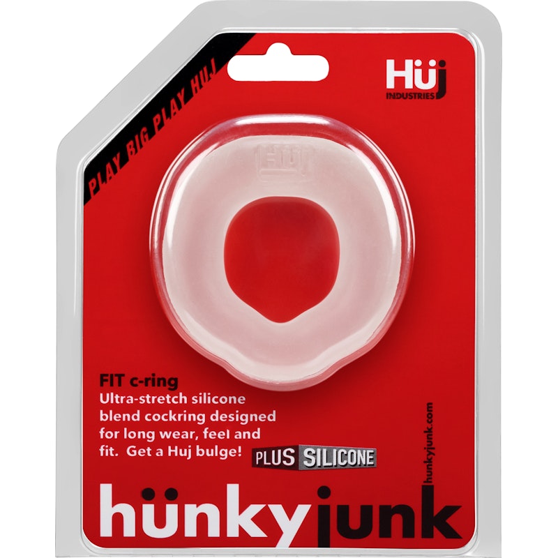 FIT Ergo Long-Wear C-ring by Hunkyjunk Ice Grey