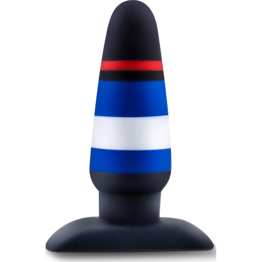 Avant Pride P4 Power Play Silicone Butt Plug Black