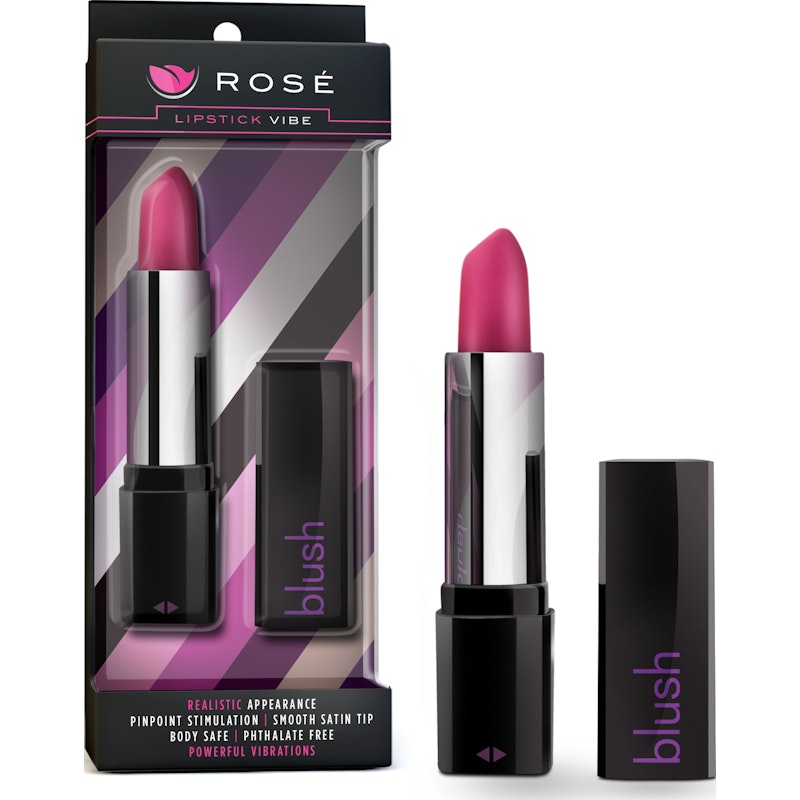 Rose Lipstick Vibrator in a Discreet Package