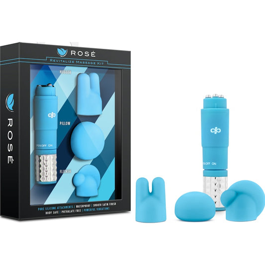 Rose Revitalize Massage Kit Blue Blue