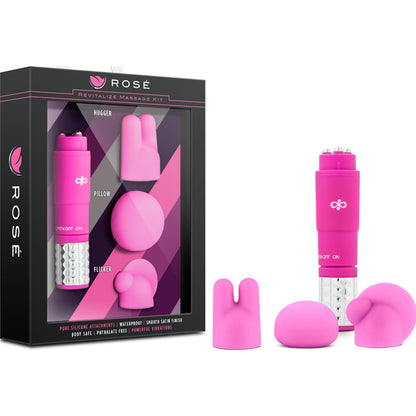 Rose Revitalize Massage Kit Pink Pink