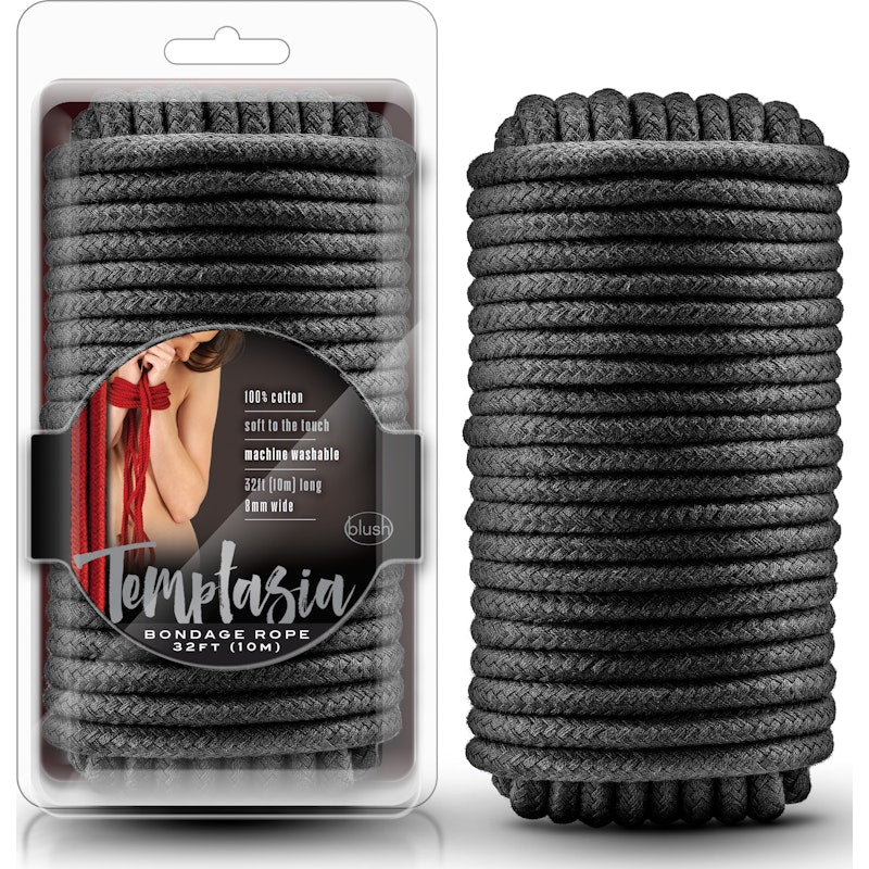 Temptasia Bondage Rope 10m Black